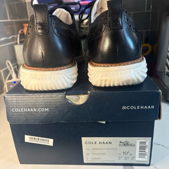 COLE HAAN - Grandevolution Leather Brogues - Men’s size 10.5 - Picture 9 of 9